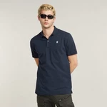 G-STAR Poloshirt Dunda slim fit Dunkelblau/Blau/Hellblau