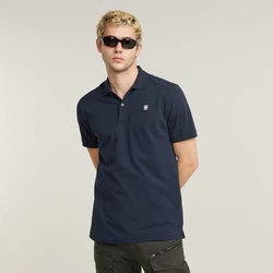 G-STAR Poloshirt Dunda slim fit Dunkelblau/Blau/Hellblau