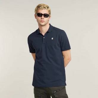 G-STAR Poloshirt Dunda slim fit Dunkelblau/Blau/Hellblau G-STAR Poloshirt Dunda slim fit Dunkelblau/Blau/Hellblau