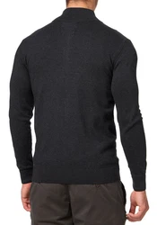 Indicode Strickjacke INChancellor Dunkelgrau/Grau