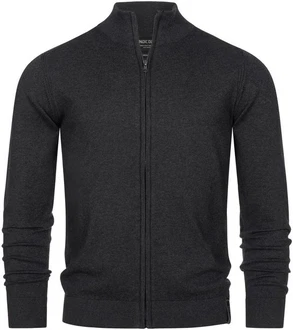 Indicode Strickjacke INChancellor Dunkelgrau/Grau Indicode Strickjacke INChancellor Dunkelgrau/Grau
