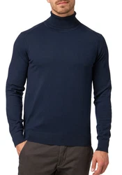 Indicode Rollkragenpullover INBurns Dunkelblau