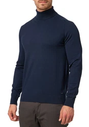Indicode Rollkragenpullover INBurns Dunkelblau