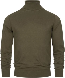 Indicode Rollkragenpullover INBurns Dunkelgrün/Khaki Indicode Rollkragenpullover INBurns Dunkelgrün/Khaki