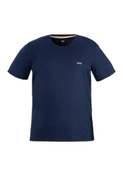 BOSS T-Shirt B-Mix&Match T mit Stickerei Dunkelblau/Blau