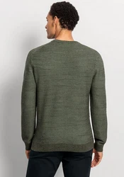 OLYMP Rundhalspullover Strick Casual 