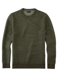 OLYMP Rundhalspullover Strick Casual 