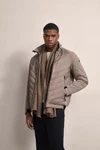 bugatti Blouson Outdoorjacke Beige/Braun/Khaki/Grau