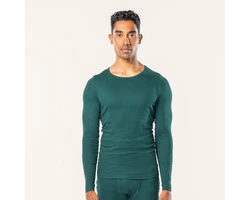 LIVING CRAFTS Kurzarmshirt JOHAN GOTS zertifiziert Grün/Dunkelgrün/Türkis