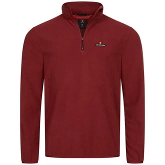 Höhenhorn Skyja Herren Fleece Pullover Dunkelrot/Bordeaux/Rot