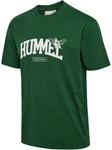 hummel T-Shirt hmlLOOSE TEE S/S UNIVERSITY BE dunkelgrün