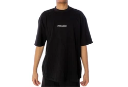 Pegador T-Shirt PGDR Colne Logo Oversized Tee gewaschenes schwarz