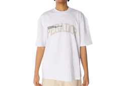 Pegador Gilford Oversized Tee T-Shirt Weiß/Beige/Gelb