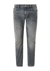 QS Slim-fit-Jeans RICK Hellgrau/Grau/Dunkelgrau