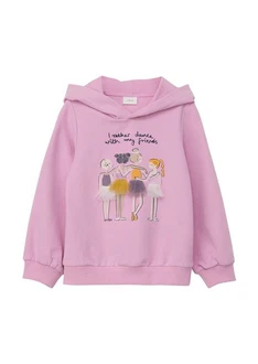 s.Oliver Langarmhemd Sweatshirt Rosa/Lila
