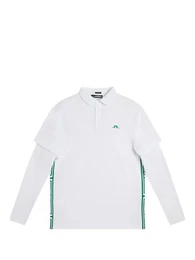 Poloshirt Golf Polo Liam Longsleeve Wei Herren M