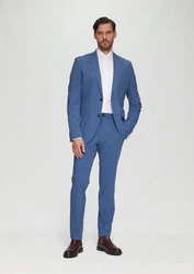 s.Oliver BLACK LABEL Sakko s.O PURE Blau/Hellblau/Pastell