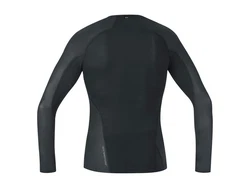 GORE Wear Funktionsunterhemd Herren Langarmshirt GORE WINDSTOPPER Dunkelgrau/Grau/Schwarz