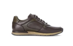 Pius Gabor Sneaker Dunkelgrün/Braun/Dunkelbraun