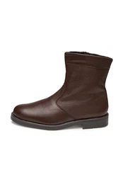 Vitaform Herrenschuhe Stiefelette Dunkelbraun/Braun/Dunkelrot