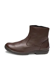 Vitaform Herrenschuhe Stiefelette Dunkelbraun/Braun