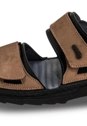 Vitaform Herrenschuhe Sandale Beige/Creme/Braun