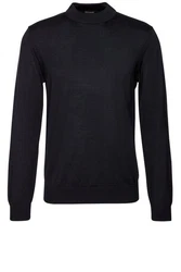 JOOP! Strickpullover Davide Schwarz/Dunkelblau/Blau