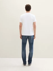 TOM TAILOR Slim-fit-Jeans TTJOSH Regular Slim Jeans Blau/Dunkelblau/Hellblau