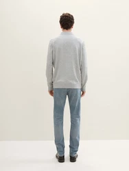 TOM TAILOR Slim-fit-Jeans TTJOSH Regular Slim Jeans Hellblau/Blau/Grau