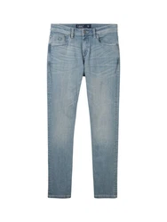 TOM TAILOR Slim-fit-Jeans TTJOSH Regular Slim Jeans Hellblau/Blau/Grau