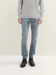 TOM TAILOR Slim-fit-Jeans TTJOSH Regular Slim Jeans Hellblau/Blau/Grau
