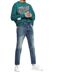Tapered-fit-Jeans Aygle 0076Y Herren Jeans Hose Tapered