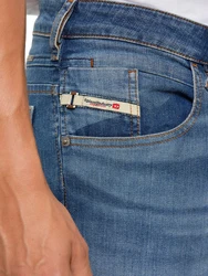 Diesel Tapered fit Jeans Style D-Bazer 009DB Herren Jeans Hose Blau/Hellblau