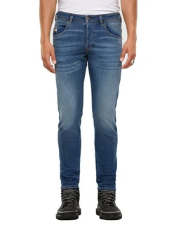 Diesel Tapered fit Jeans Style D-Bazer 009DB Herren Jeans Hose