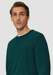 s.Oliver Strickpullover mit Logo-Stickerei 