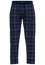 Pyjama Canadian Pyjamahose lang, kariert, Bio-Baumwolle
