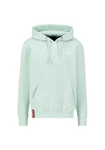 Alpha Industries Hoodie Basic Hoodie Small Logo Hellgrün/Grün