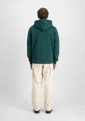 Alpha Industries Hoodie Basic Hoodie Small Logo Grün/Dunkelgrün/Türkis