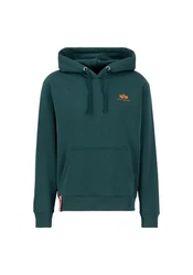 Alpha Industries Hoodie Basic Hoodie Small Logo Grün/Dunkelgrün/Türkis