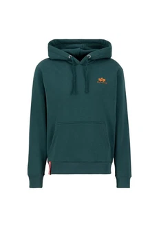 Alpha Industries Hoodie Basic Hoodie Small Logo Grün/Dunkelgrün/Türkis