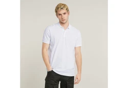 G-STAR Poloshirt Dunda slim fit Weiß/Creme