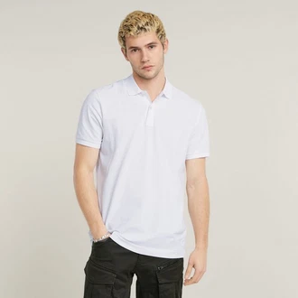 G-STAR Poloshirt Dunda slim fit Weiß/Creme G-STAR Poloshirt Dunda slim fit Weiß/Creme