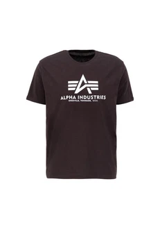 Alpha Industries Herren Basic T-Shirt Grau/Lila/Dunkelgrau/Fliederfarben/Dunkelbraun/Schwarz/Rosa