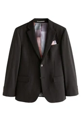 Next Baukastensakko Motion Flex Stretch Slim Fit Anzugsakko Dunkelgrau/Schwarz/Dunkelbraun/Braun