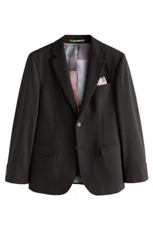 Next Baukastensakko Motion Flex Stretch Slim Fit Anzugsakko Dunkelgrau/Schwarz/Dunkelbraun/Braun