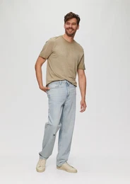 Stoffhose Jeans / Loose Fit / Mid Rise / Straight Leg