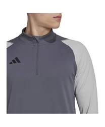 adidas Performance Sweatshirt Tiro 23 Competition Hellgrau/Grau/Dunkelblau/Dunkelgrau