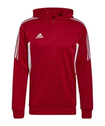adidas Performance Sweatshirt Condivo 22 TK Hoody Dunkelrot/Rot/Braun