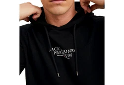 Jack & Jones Kapuzensweatshirt Hoodie JJESTAR JPRBLUARCHIE Schwarz