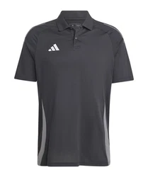 adidas Performance T-Shirt Tiro 24 Competition Poloshirt Dunkelgrau/Grau/Hellgrau/Dunkelblau